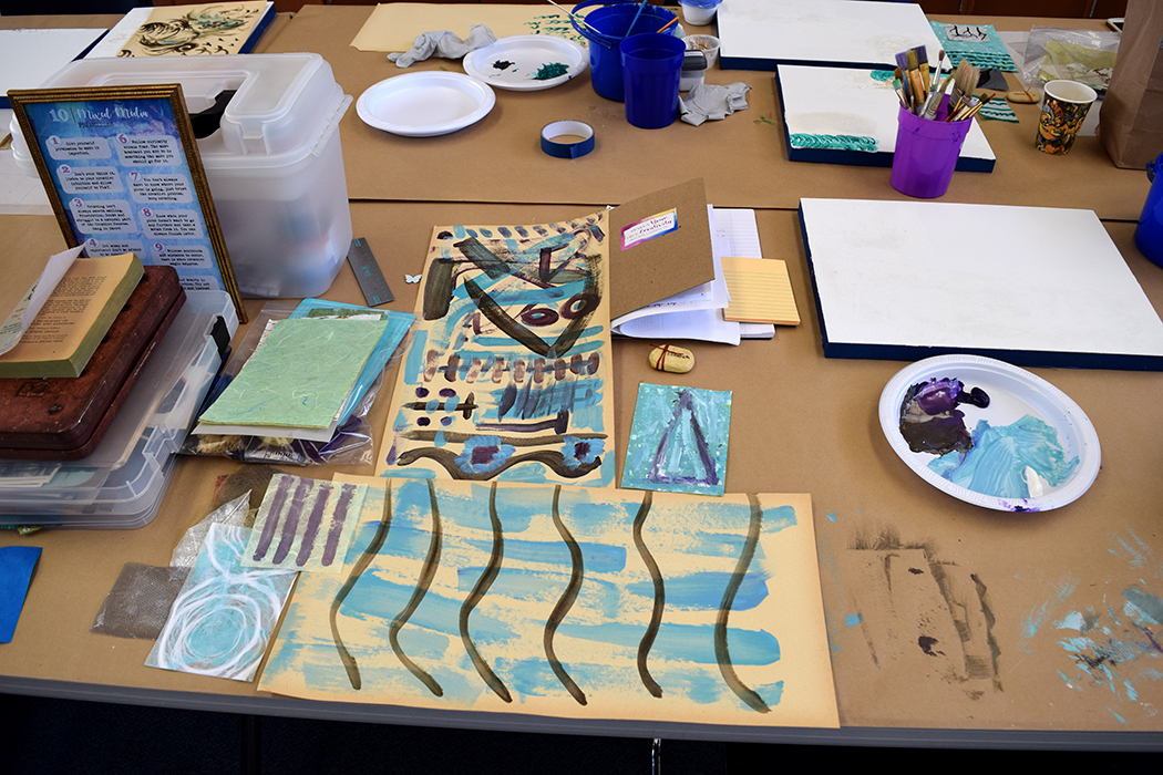 Awaken Your True Creativity Mixed Media Art Retreat 2018